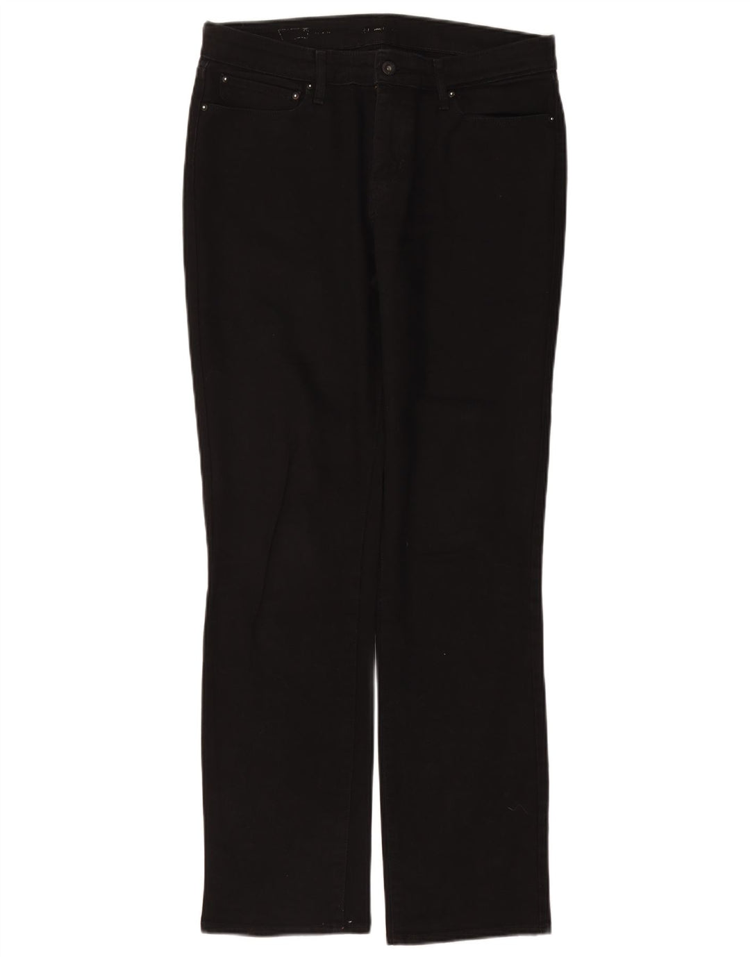Pantaloni casual dritti da donna Levi's W34 L31 neri