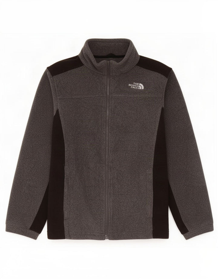 Giacca in pile The North Face da ragazzo 10-11 anni Colorblock grigio medio