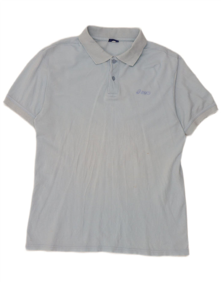 Polo Asics Uomo Blu Medio