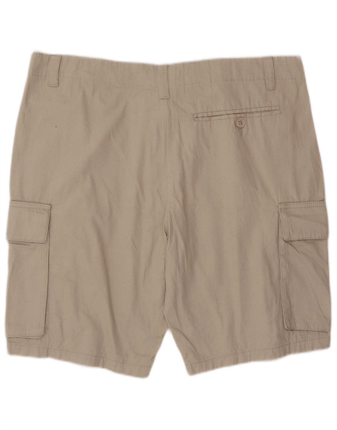 Pantaloncini cargo da uomo French Connection grandi W36 in cotone beige