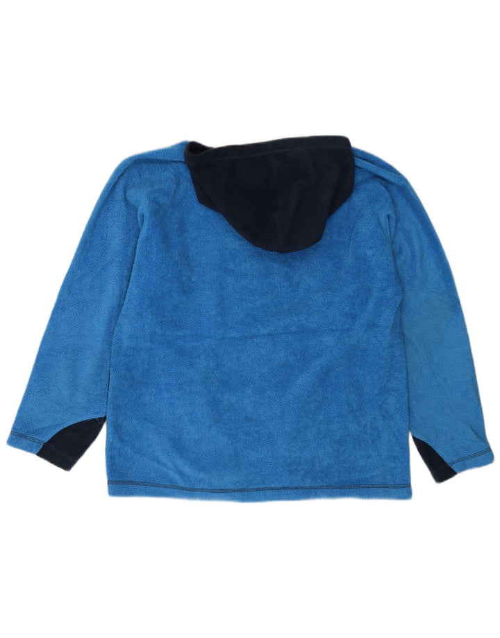 Maglione in pile con cappuccio CHAMPION per ragazzi 15-16 anni XL Blu a blocchi di colore