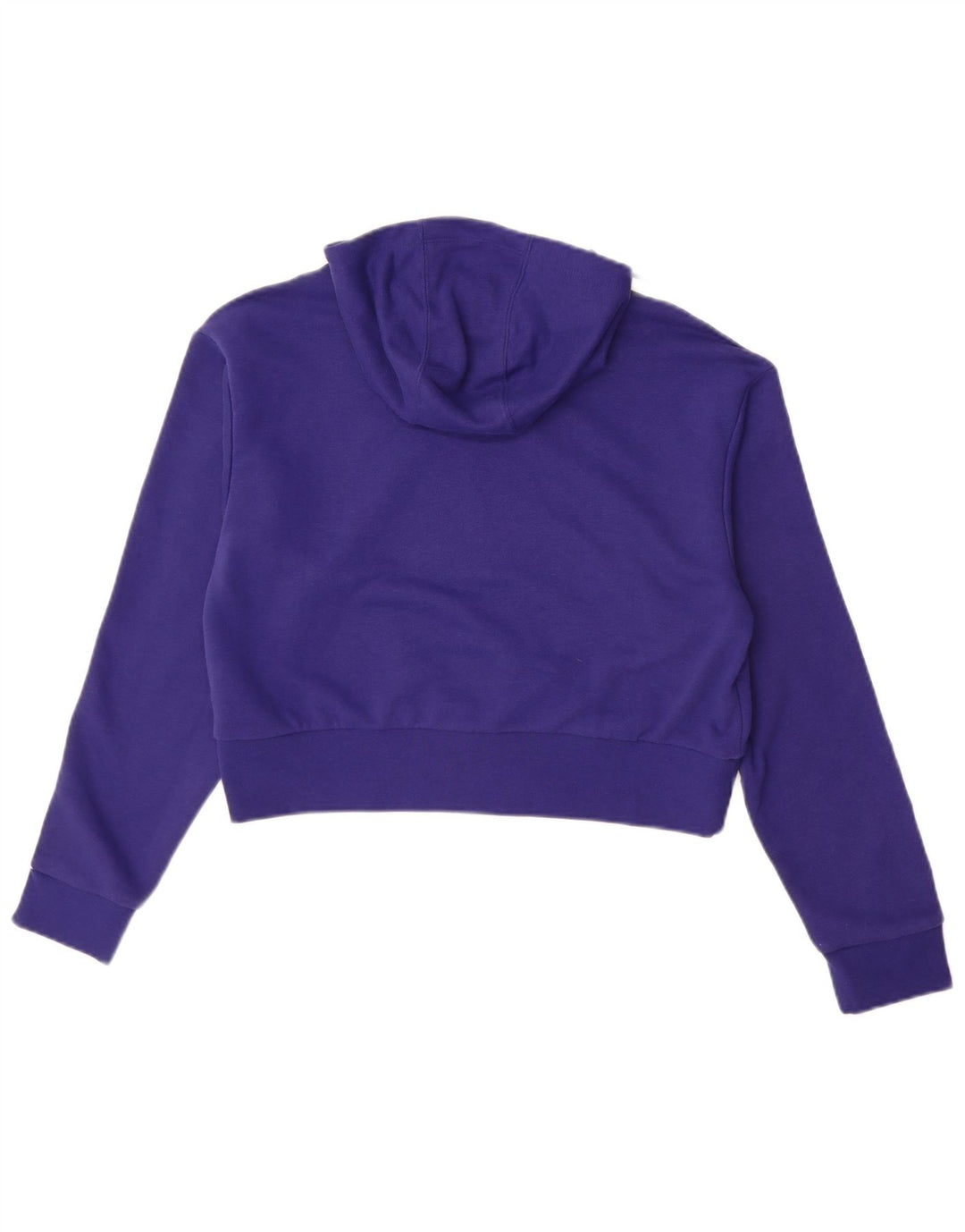 Maglione con cappuccio grafico ADIDAS per ragazze 13-14 anni in cotone floreale viola