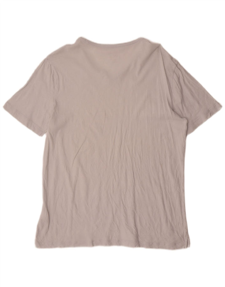 T-shirt da uomo Gap Top in cotone grigio medio
