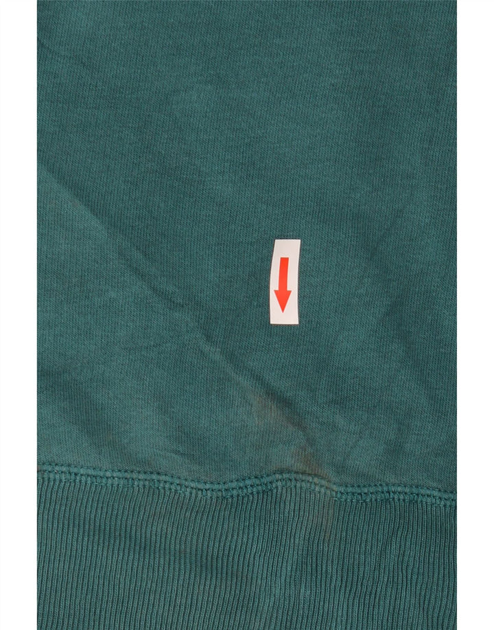 Felpa grafica da donna Nike Jumper UK 14 cotone verde medio