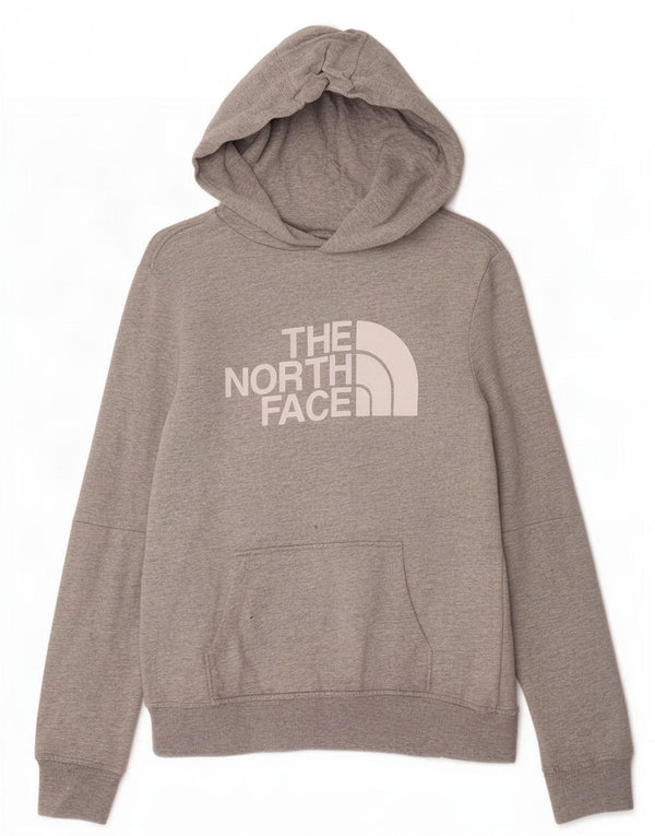 Felpa con cappuccio grafica per ragazzi The North Face 11-12 anni grande grigio chiazzato