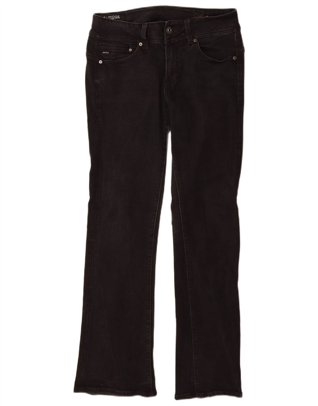 Jeans Bootcut Midge da donna G-Star W31 L32 cotone nero