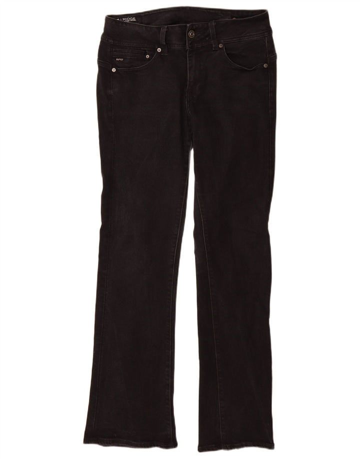 Jeans Bootcut Midge da donna G-Star W31 L32 cotone nero