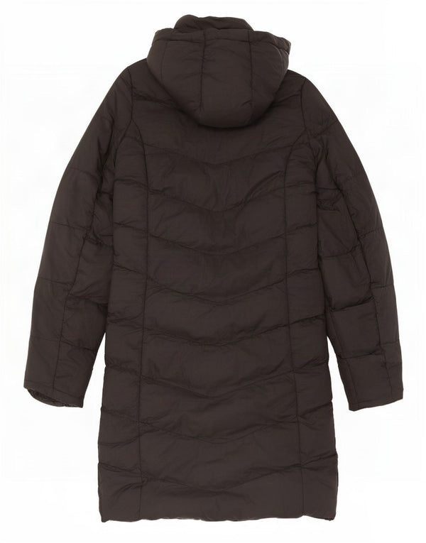 Cappotto imbottito con cappuccio da donna Mountain Warehouse UK 8 piccolo poliestere nero