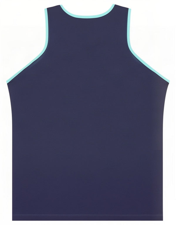Canterbury Canottiera Irlanda da uomo grande in poliestere blu navy