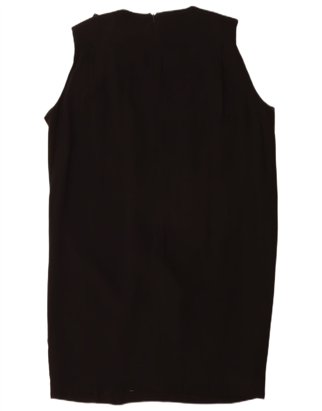 Abito a trapezio senza maniche da donna French Connection UK 16 Large in viscosa nera