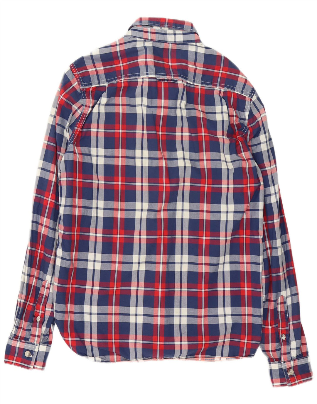 Camicia da uomo Superdry Large in cotone a quadri multicolore