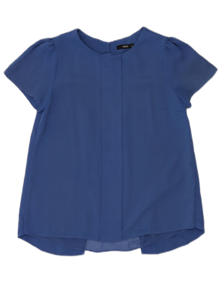 Camicetta da donna Oasis Top UK 10 Small Blu Poliestere