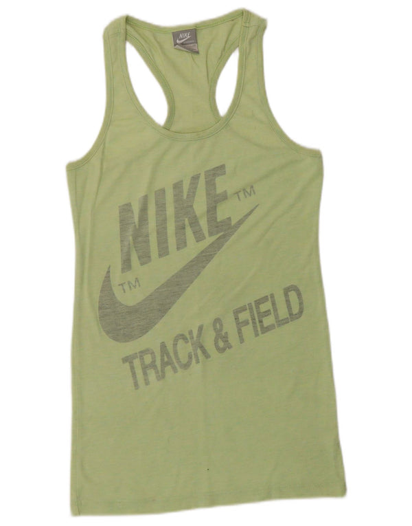 Canottiera grafica da donna NIKE UK 8 Small verde