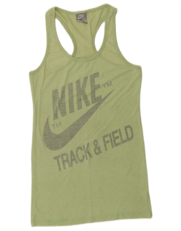 Canottiera grafica da donna NIKE UK 8 Small verde