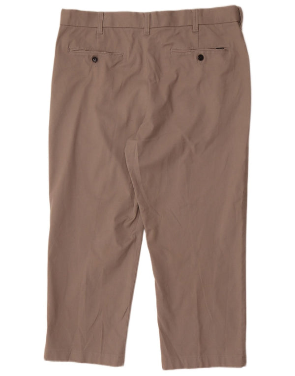 Pantaloni cropped Marks & Spencer da uomo blu Harbour W38 L25 cotone grigio