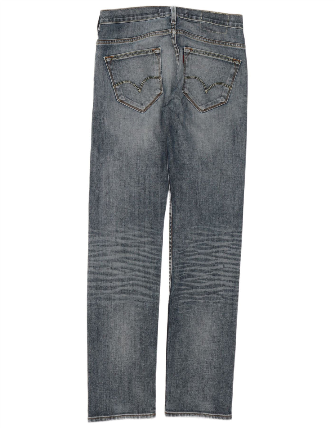 Levi's Uomo 504 Jeans dritti W30 L34 Cotone Blu