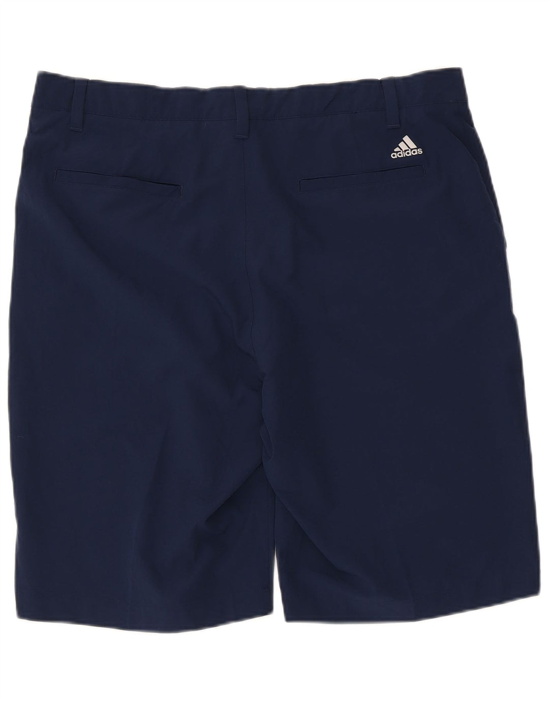 Pantaloncini chino da uomo Adidas W36 Large blu navy in poliestere