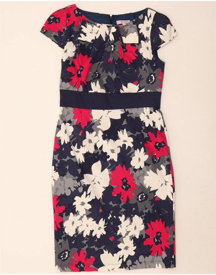 Abito tubino da donna Marks & Spencer UK 12 medio floreale multicolore