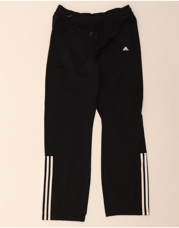 Pantaloni da tuta da donna Adidas UK 12/14 Medium Nero Poliestere