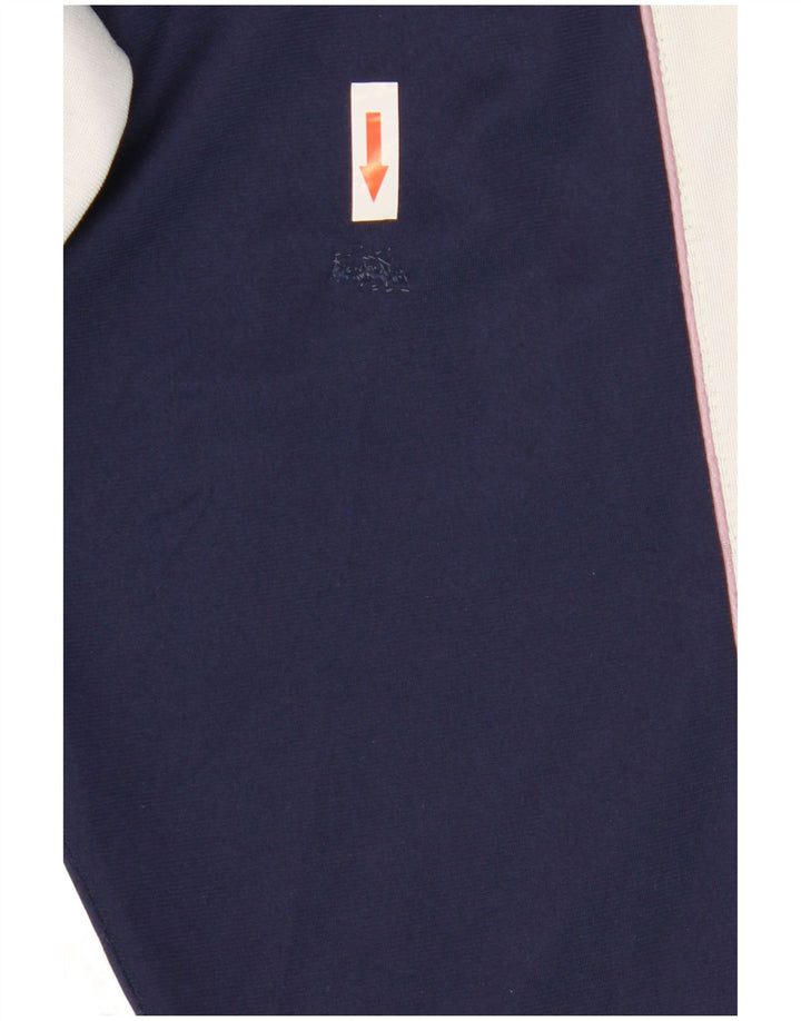 Giacca da tuta grafica da uomo Champion, grande, color block blu navy