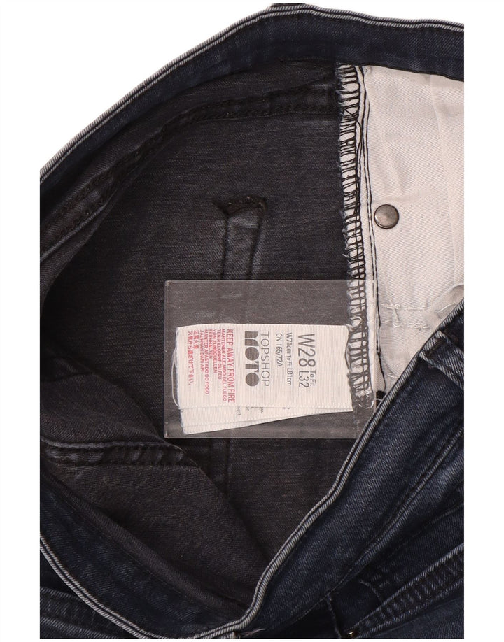 Jeans skinny da donna Topshop W28 L28 poliestere blu navy