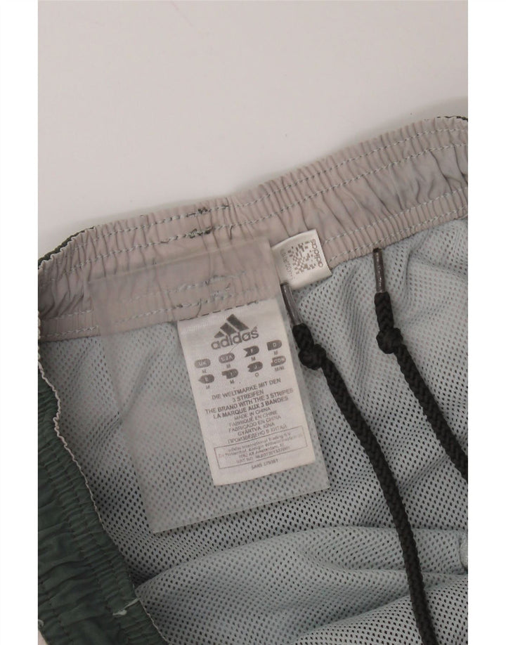 Pantaloncini da bagno da uomo Adidas Medium Khaki Colourblock in poliammide