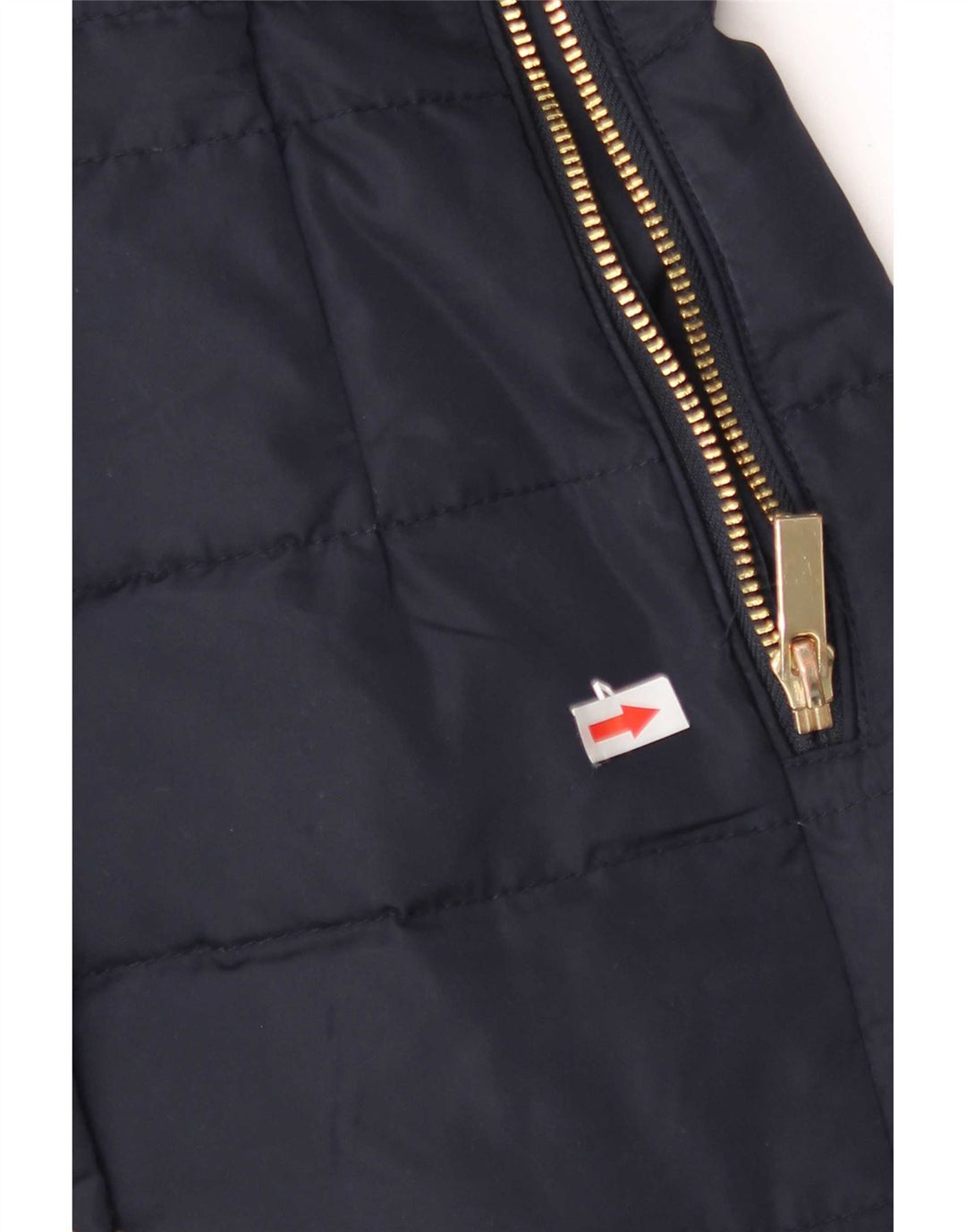 Giacca imbottita con cappuccio da donna Phase Eight UK 12 Medio Poliestere blu navy