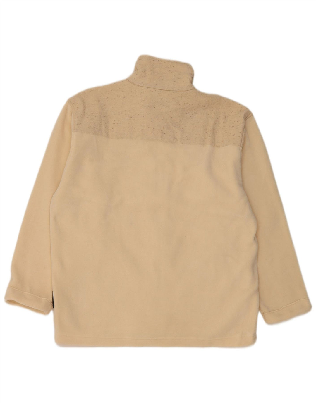 Giacca in pile da donna Silvy UK 16 Grande poliestere floreale beige