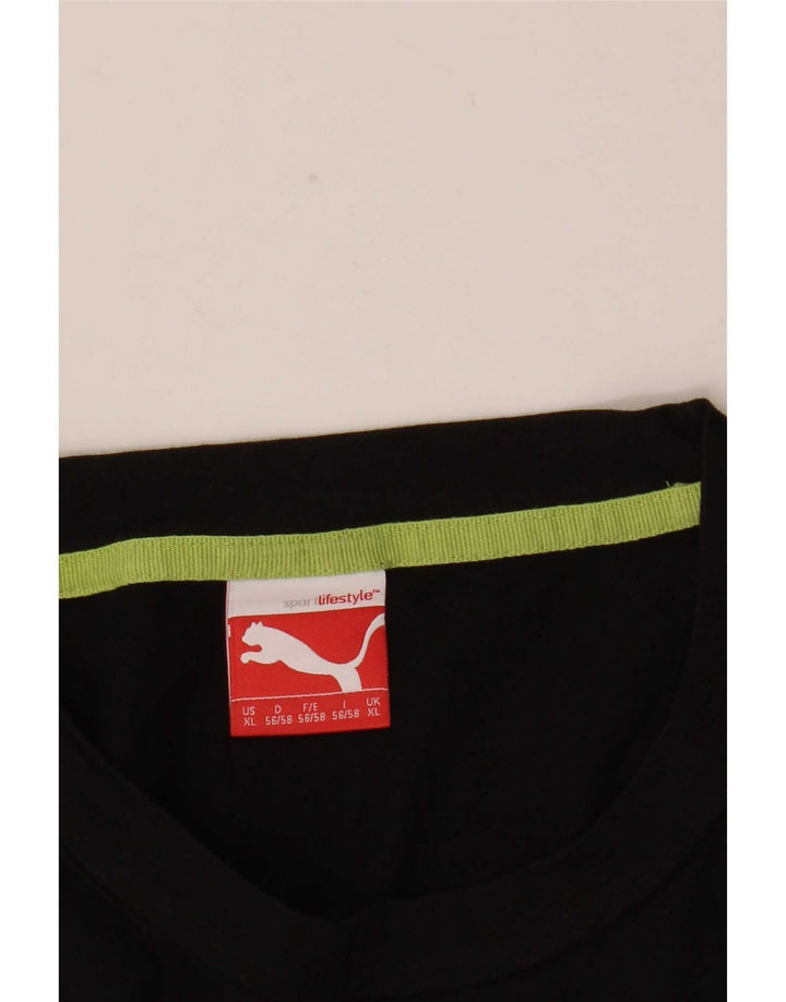 T-shirt grafica da uomo Puma Top XL Nera