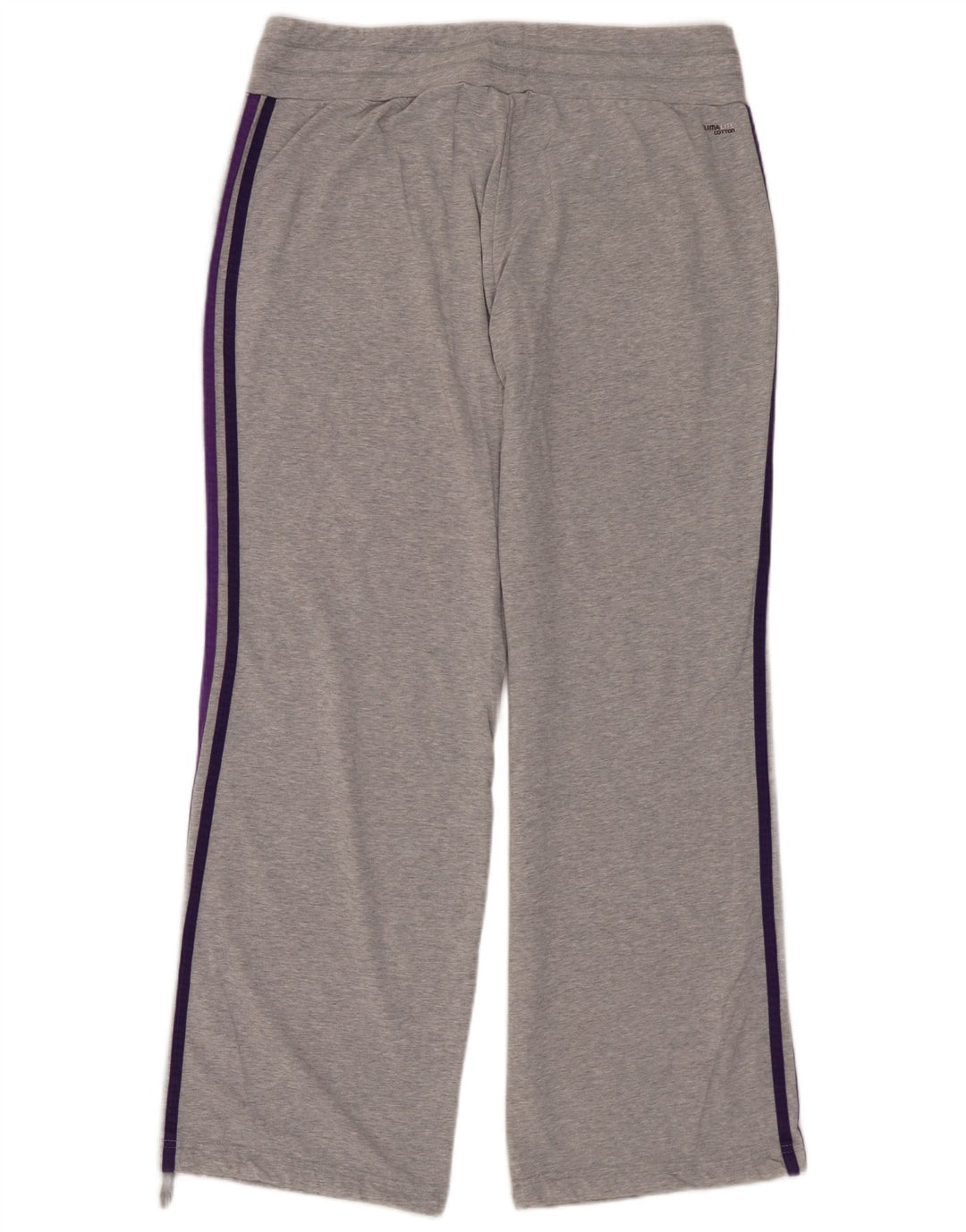 Pantaloni da tuta ADIDAS Climalite da donna UK 12/14 Cotone grigio medio
