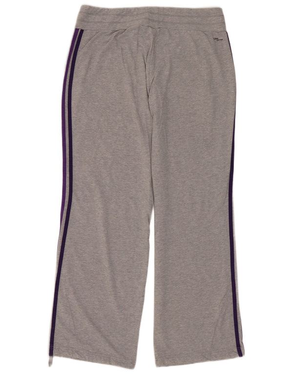 Pantaloni da tuta ADIDAS Climalite da donna UK 12/14 Cotone grigio medio