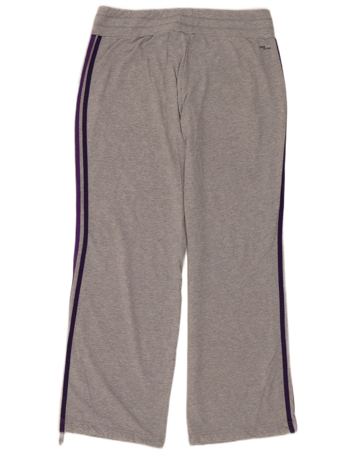 Pantaloni da tuta ADIDAS Climalite da donna UK 12/14 Cotone grigio medio