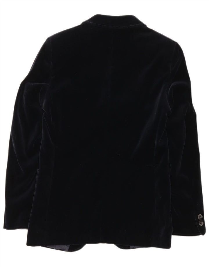 Giacca blazer a 2 bottoni da donna C&A IT 42 cotone blu navy medio