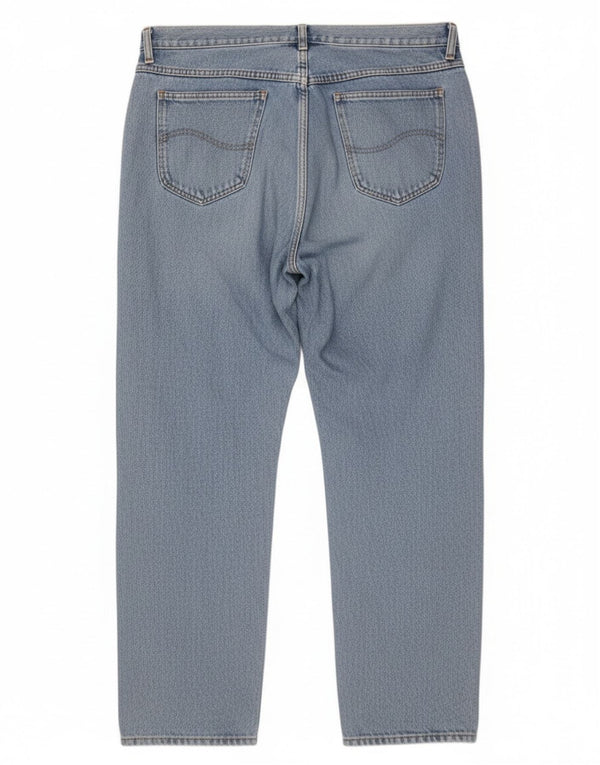 Jeans dritti da uomo Rifle W40 L30 in cotone blu