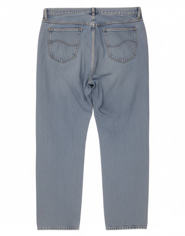 Jeans dritti da uomo Rifle W40 L30 in cotone blu