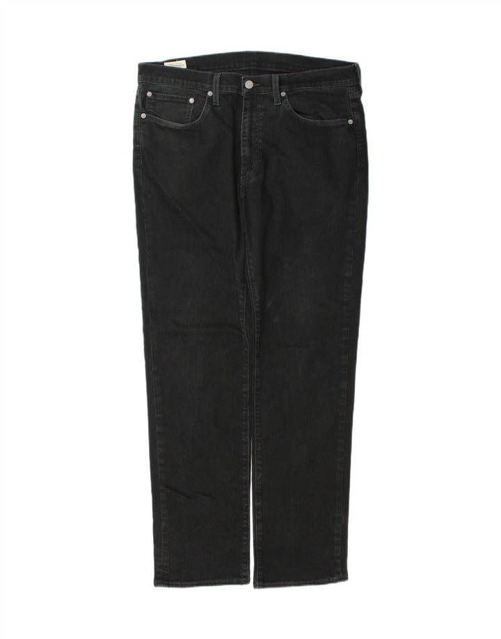 Levi's Uomo 514 Jeans dritti W36 L34 Cotone Nero