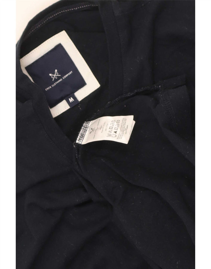 Crew Clothing T-shirt da uomo Top in cotone blu navy medio