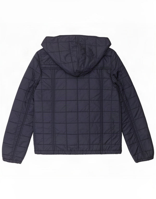Fay Giacca imbottita con cappuccio per ragazze 11-12 anni Blu navy