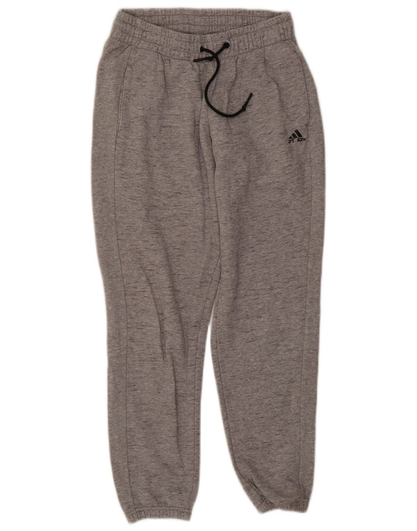Pantaloni da tuta da donna Adidas Joggers UK 8/10 Small Cotone grigio