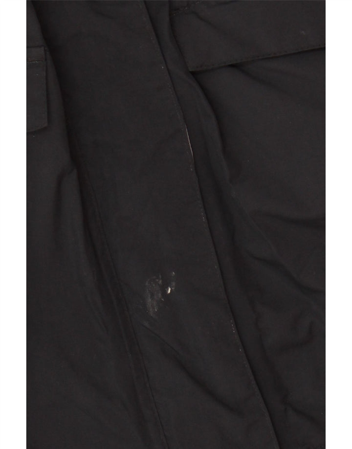 Giacca antipioggia con cappuccio da donna Mountain Warehouse UK 14 Large in nylon nero