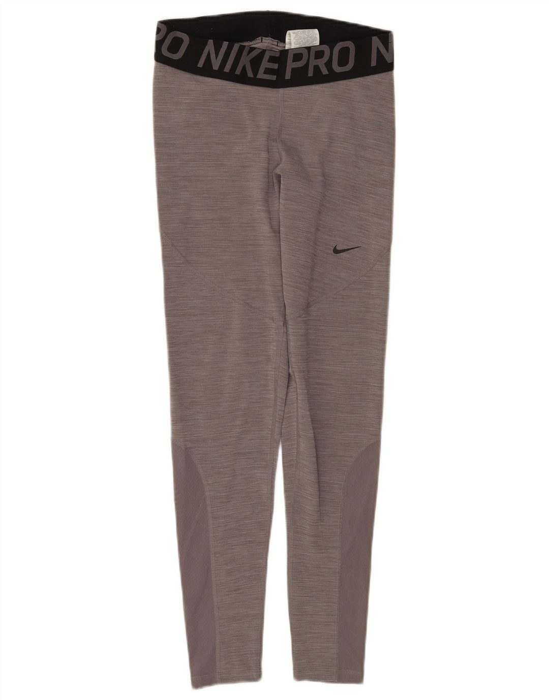Leggings grafici Nike Dri Fit da donna UK 12 Colorblock grigio medio
