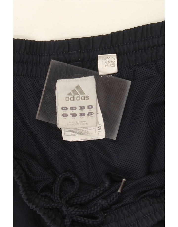 Pantaloncini sportivi da uomo ADIDAS XL blu navy in poliestere