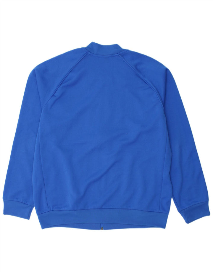 Giacca da tuta da uomo ADIDAS XL blu poliestere