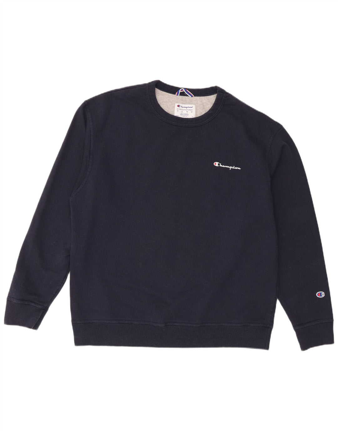 Felpa da uomo Champion Jumper XL in cotone blu navy