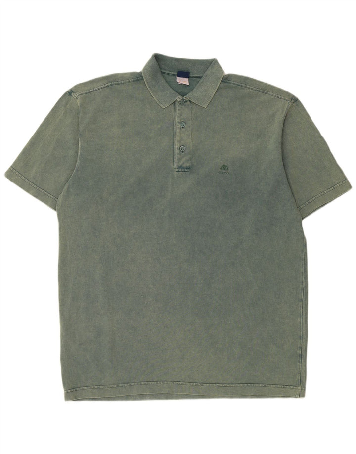 Polo da uomo Ellesse XL in cotone verde