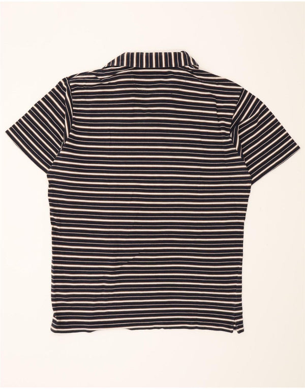 Polo da uomo Brooksfield IT 52 Large a righe blu navy