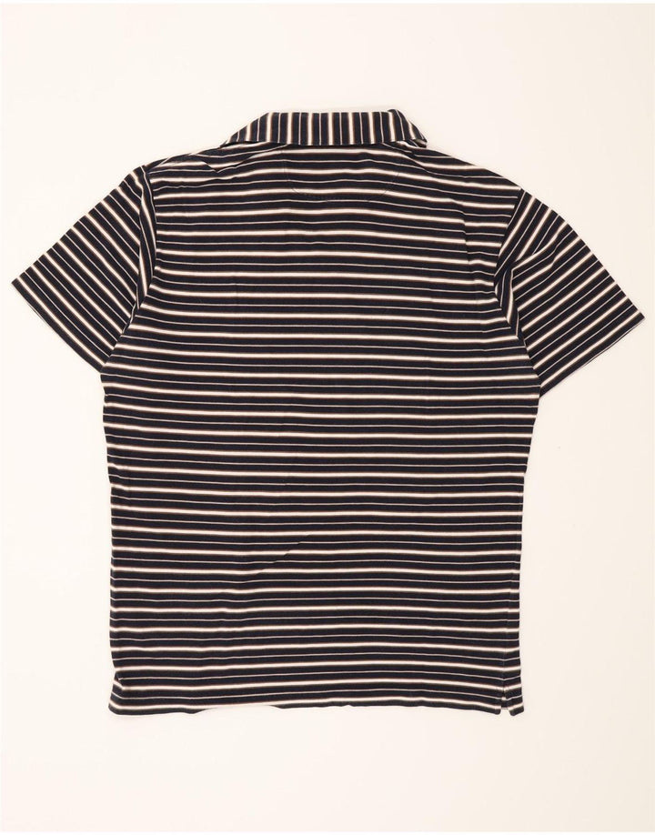 Polo da uomo Brooksfield IT 52 Large a righe blu navy