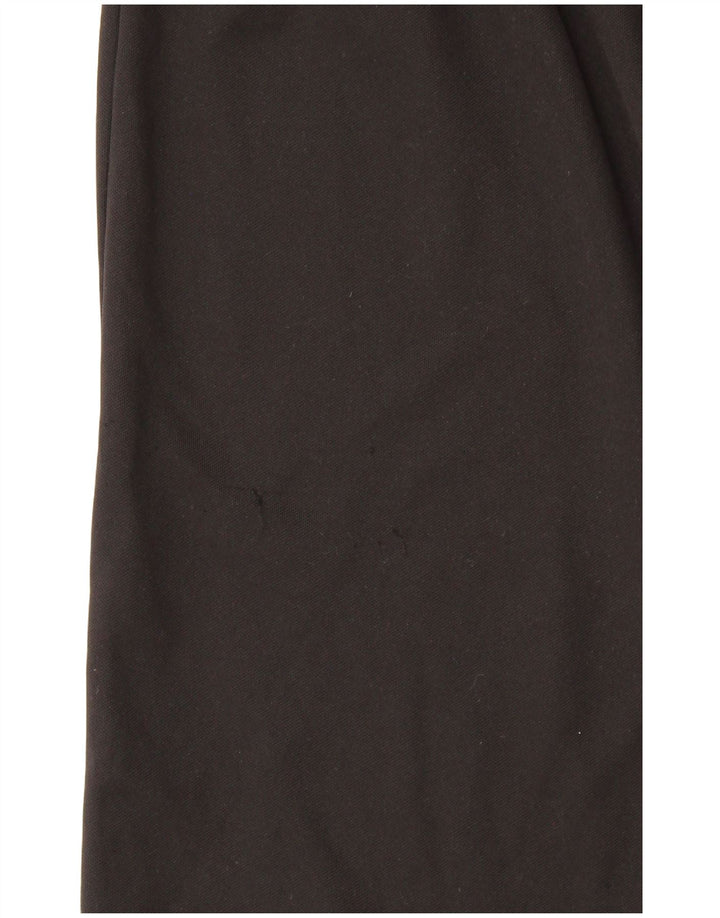 Pantaloncini sportivi Adidas Climalite da uomo grandi in poliestere nero