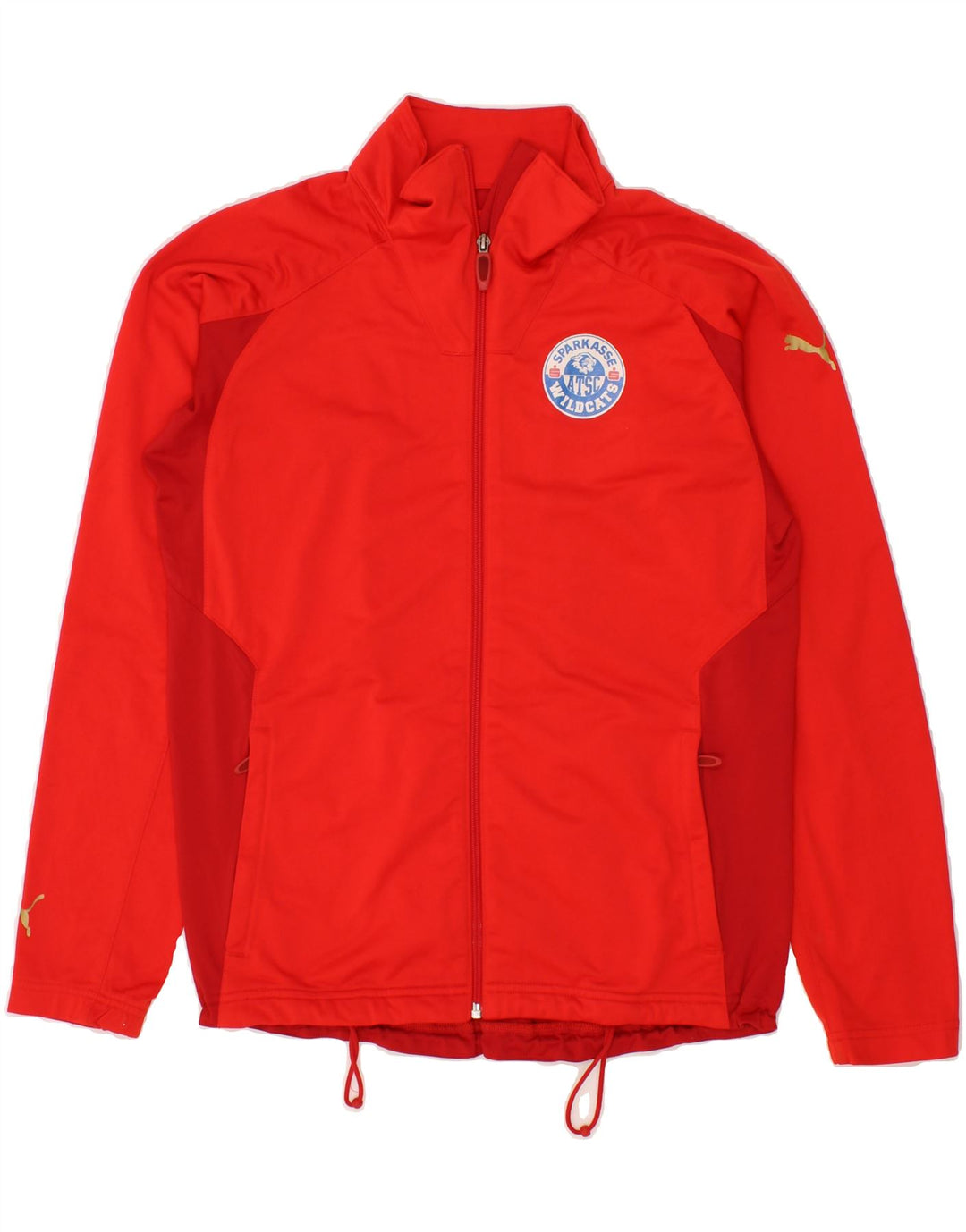 PUMA Mens Tracksuit Top Jacket Small Red Polyester Vintage Puma and Second-Hand Puma from Messina Hembry 