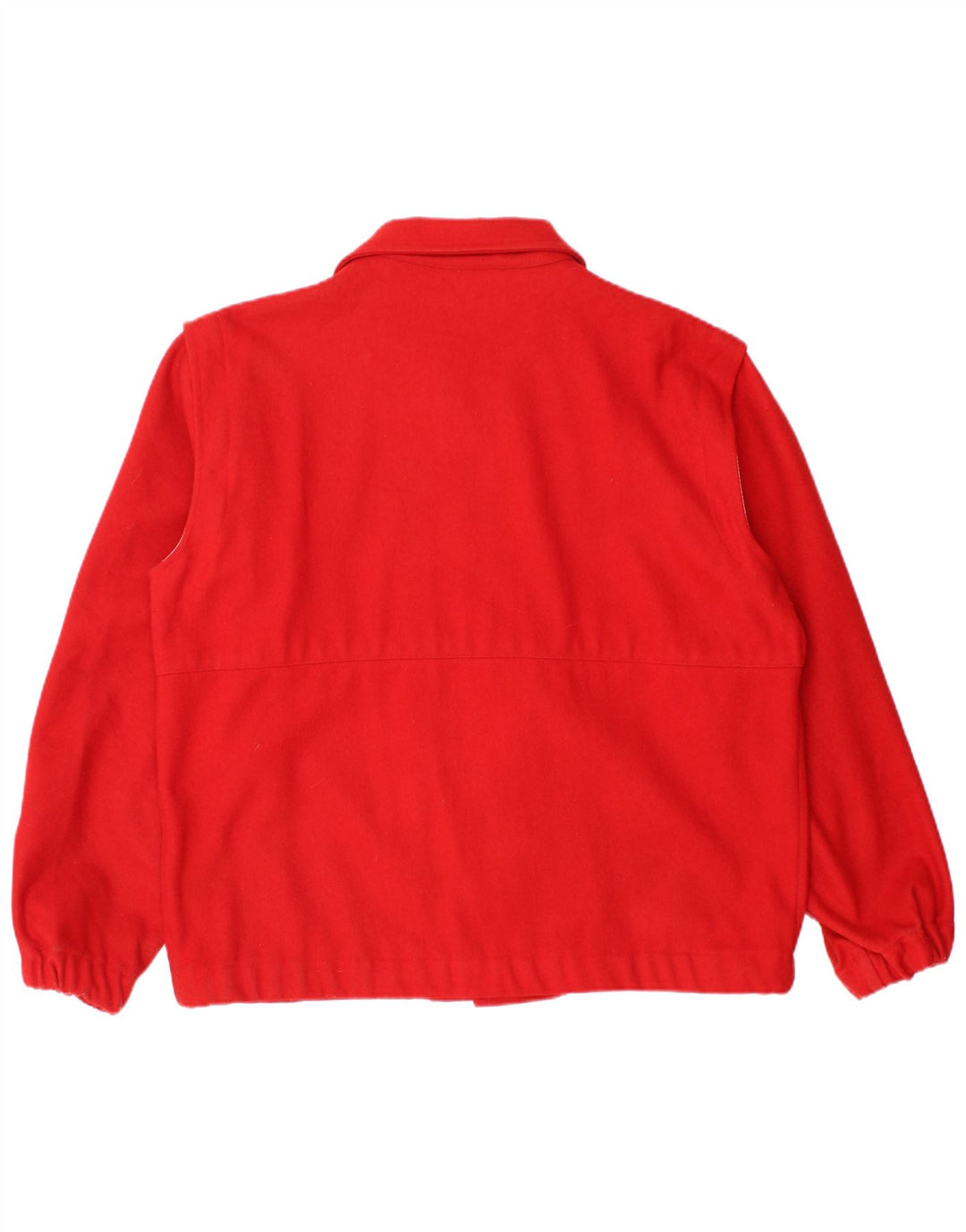 Giacca bomber da uomo MC Ross UK 38 lana rossa media